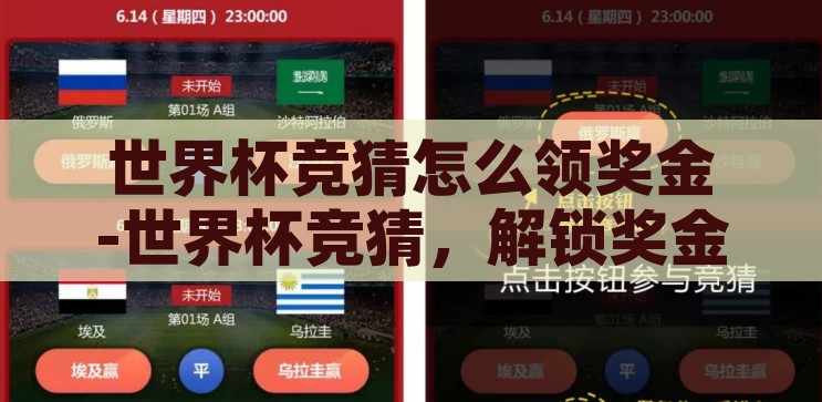 世界杯竞猜怎么领奖金-世界杯竞猜，解锁奖金的趣味之旅，解锁奖金的乐趣，世界杯竞猜指南