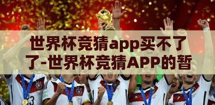世界杯竞猜app买不了了-世界杯竞猜APP的暂停键，用户视角下的体验与反思，世界杯竞猜APP暂停，用户视角下的体验与反思