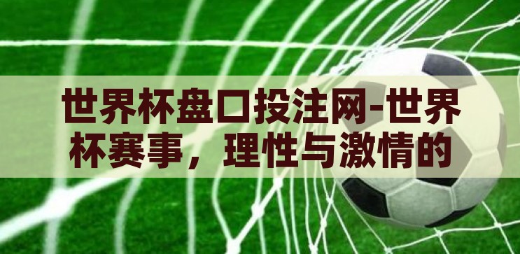 世界杯盘口投注网-世界杯赛事，理性与激情的交汇——盘口投注的深度剖析，世界杯盘口投注，理性与激情的交汇点