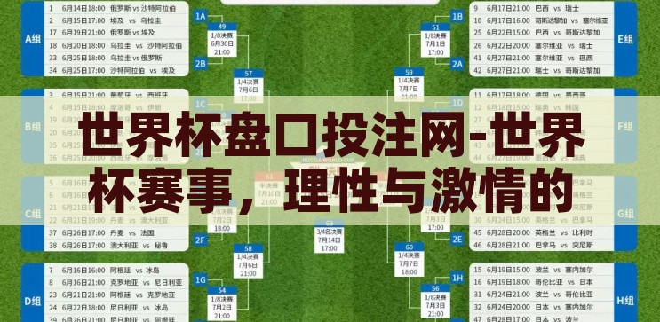 世界杯盘口投注网-世界杯赛事，理性与激情的交汇——盘口投注的深度剖析，世界杯盘口投注，理性与激情的交汇点
