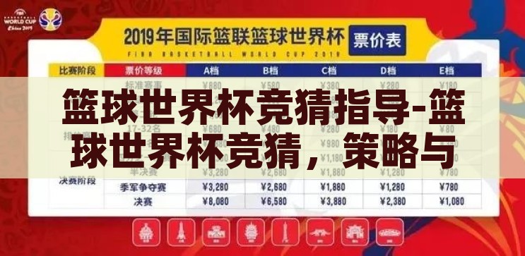 篮球世界杯竞猜指导-篮球世界杯竞猜，策略与技巧的深度融合，篮球世界杯竞猜，策略与技巧的深度融合指南