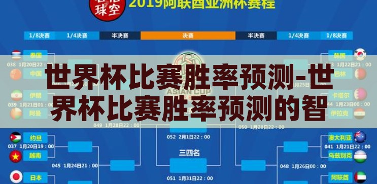 世界杯比赛胜率预测-世界杯比赛胜率预测的智慧之光，智慧之光，揭秘世界杯比赛胜率预测的奥秘
