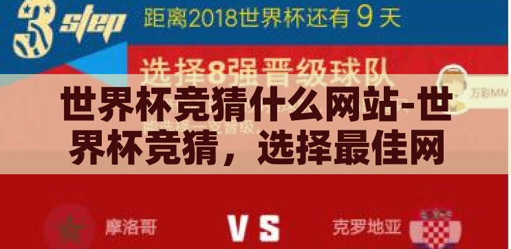世界杯竞猜什么网站-世界杯竞猜，选择最佳网站的智慧指南，智选胜地，世界杯竞猜最佳网站指南