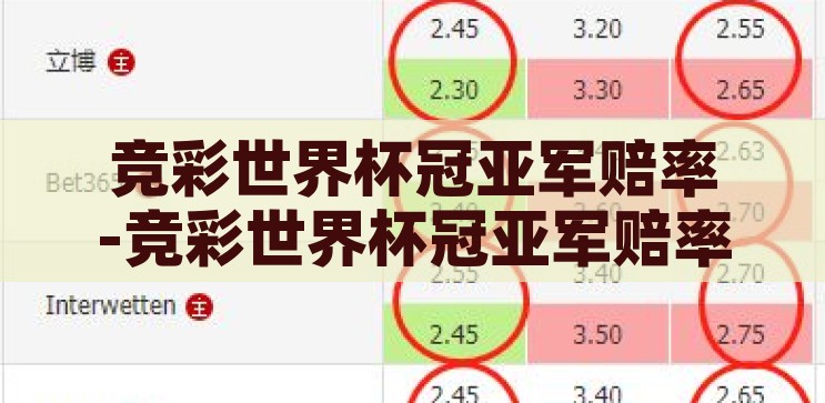 竞彩世界杯冠亚军赔率-竞彩世界杯冠亚军赔率，揭秘足球盛宴的博弈艺术，揭秘竞彩世界杯冠亚军赔率，足球盛宴的博弈艺术